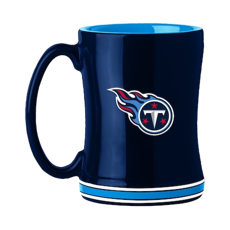 Logo Brands Tennessee Titans 14oz Relief Mug 631-C14RM